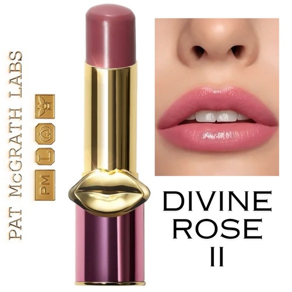 ❗️SOLD❗️NEW Pat McGrath Lip Fetish Divinyl Lip Shine Shade Divine Rose 2 - Picture 1 of 15